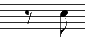 Eighth Rest + Eighth Note