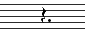 Dotted Quarter Rest