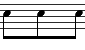 Three Eighth Notes