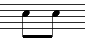Two Eighth Notes