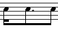 Sixteenth Note + Dotted Eighth Note + Eighth Note